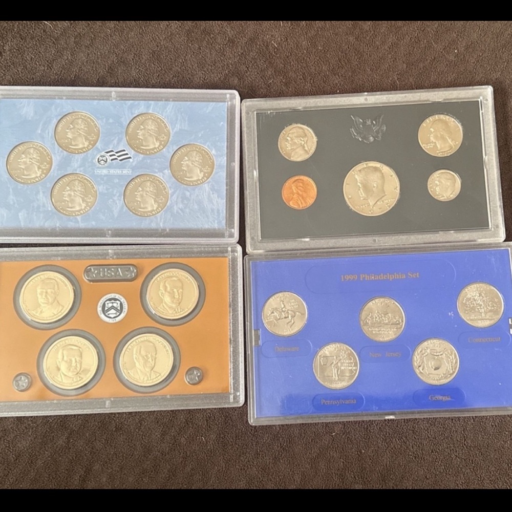 Proof coin sets / uncirculated coin sets